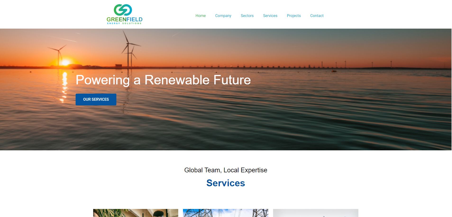 Green Field Energy Solution — Matrix Digital project