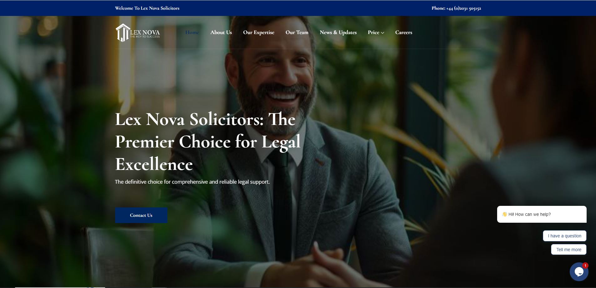 Lex Nova Solicitors — Matrix Digital project