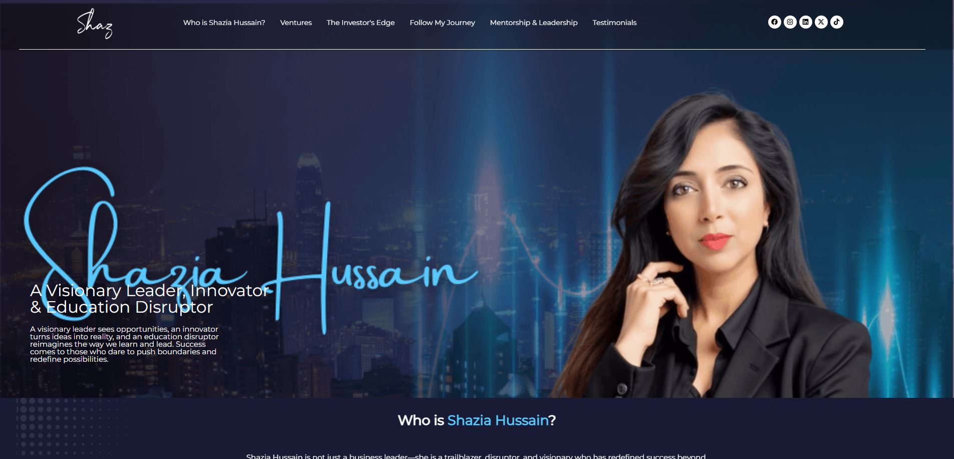 Shazia Hussain — Matrix Digital project